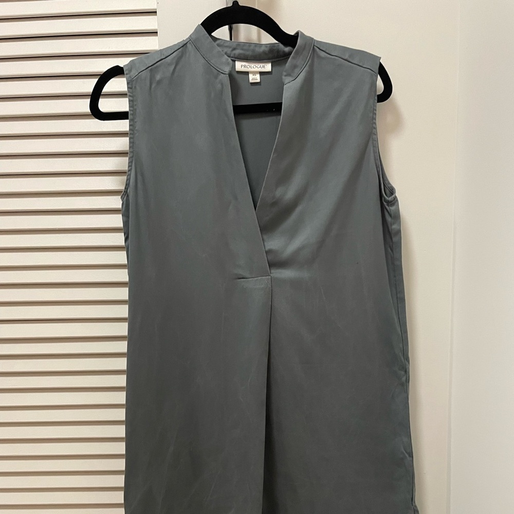 Womens Light Teal Short Shirt Dress